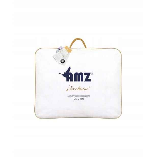 Amz Péřová přikrývka Premium Gold celoroční 100% peří 200x220 880g bílá