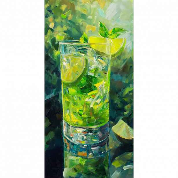 Euroart MALBA NA PLÁTNĚ, jídlo a pití, 20/40 cm