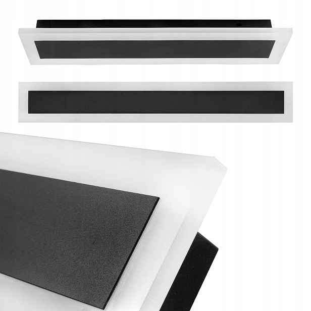 Fasádní Led lampa Zahradní nástěnné svítidlo 19W 60 cm 4500K Venkovní lampa IP65