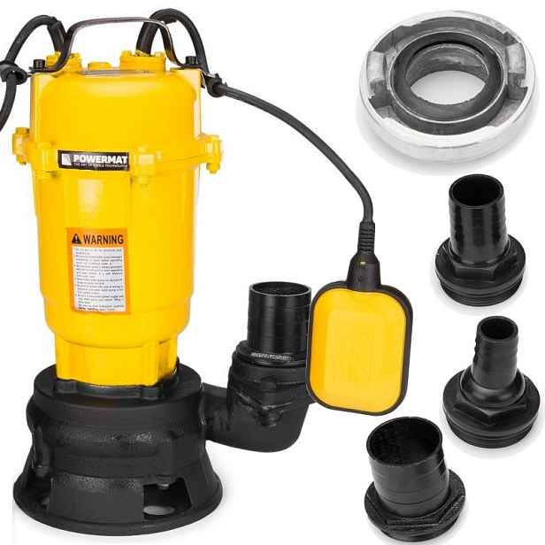 Čerpadlo Na Vodu Do Žumpy S Drtičem, Plovák 750W