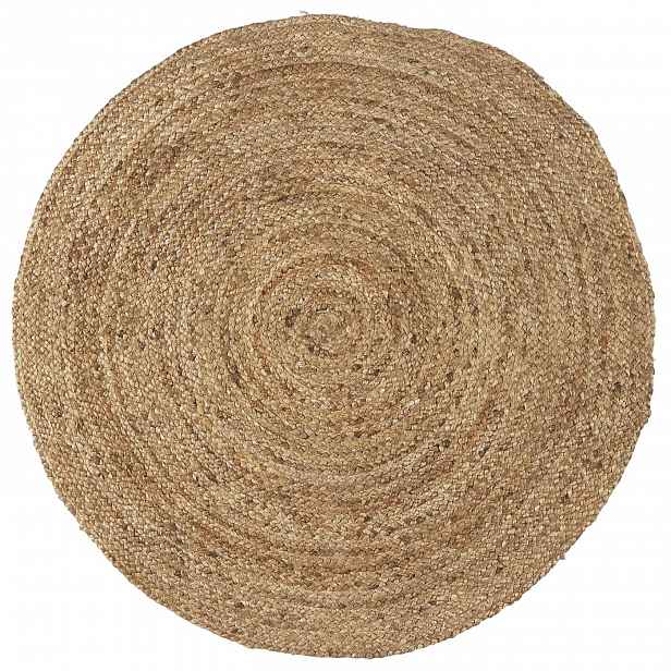 IB Laursen Jutový koberec ROUND NATURAL 90 cm