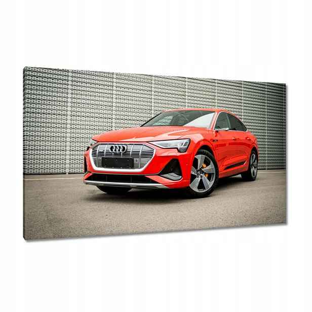 Obrazy 120x70 Červené Audi e-tron