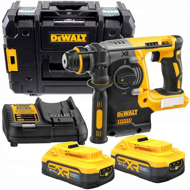 DeWALT DCH273H2T 2x5,0Ah 18V Akumulátorové Vrtací Kladivo Powerstack