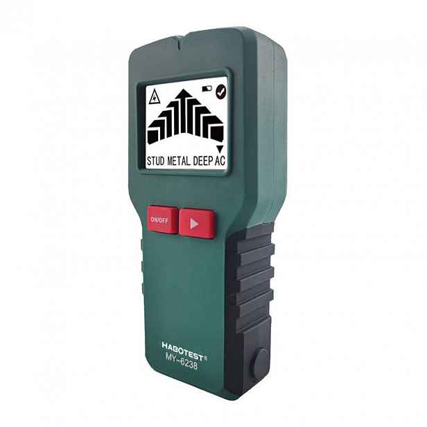 Habotest MY6238 Detektor Kabelů 4V1 Pro Detekci Napětí A Vodičů