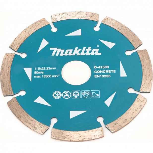 Makita - Diamantový řezný kotouč na beton 115x22,2 mm D-41589