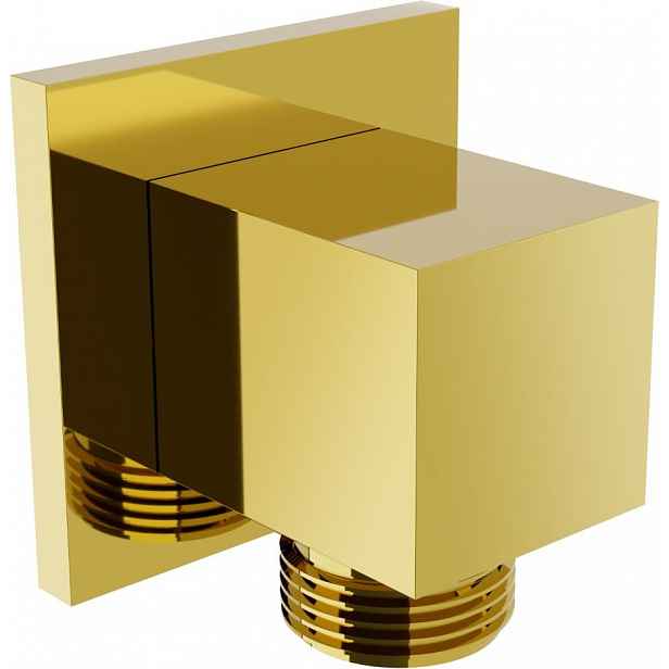 MEXEN - Vývod sprchy Cube, hranatý, zlato 79340-50
