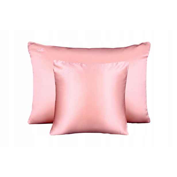 100% Hedvábný Povlak na Polštář 50x70 cm Polštář Povlečení Pink světle růžová
