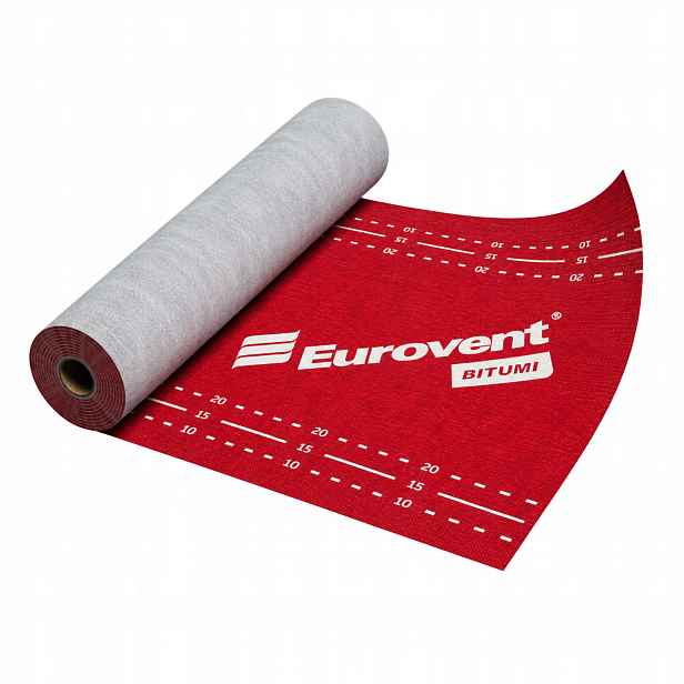 Membrána Asfaltový Šindel Bitumenová Břidlice Eurovent Bitumi Red 450 g