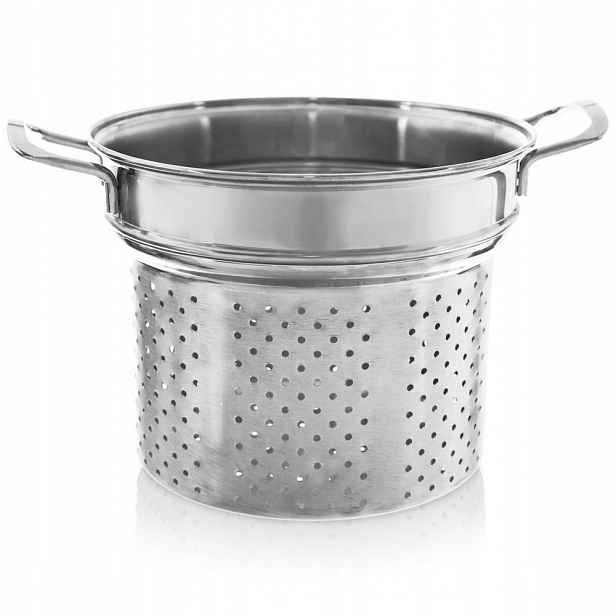 Organizér na vaření těstovin, ocelová, 24 cm, 8 l, do hrnce 20 cm
