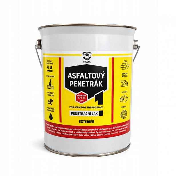 Penetrák asfaltový, 10l, Buldok