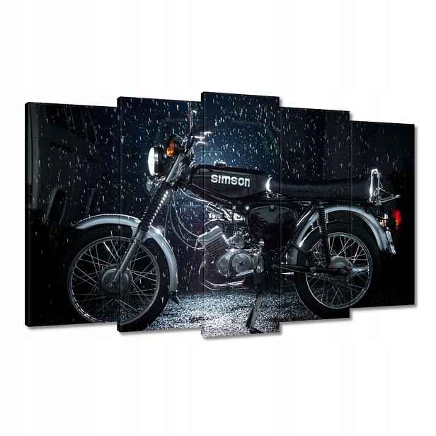 Obrazy 100x60 Černý Simson 4 rychlostní stupně