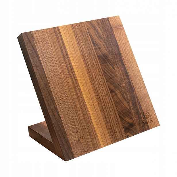 Magnetický blok na nože ArteLegno ořech 5 míst, až 26 cm čepele