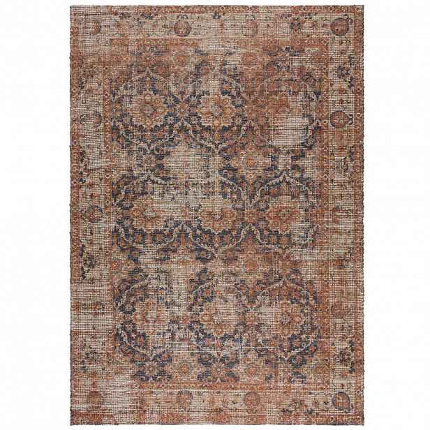 Flair Rugs JUTOVÝ KOBEREC, 120/170 cm modrá