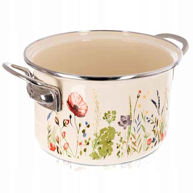 Hrnec na vaření tradiční na plyn, indukční, 22 cm, 4 l, Maki