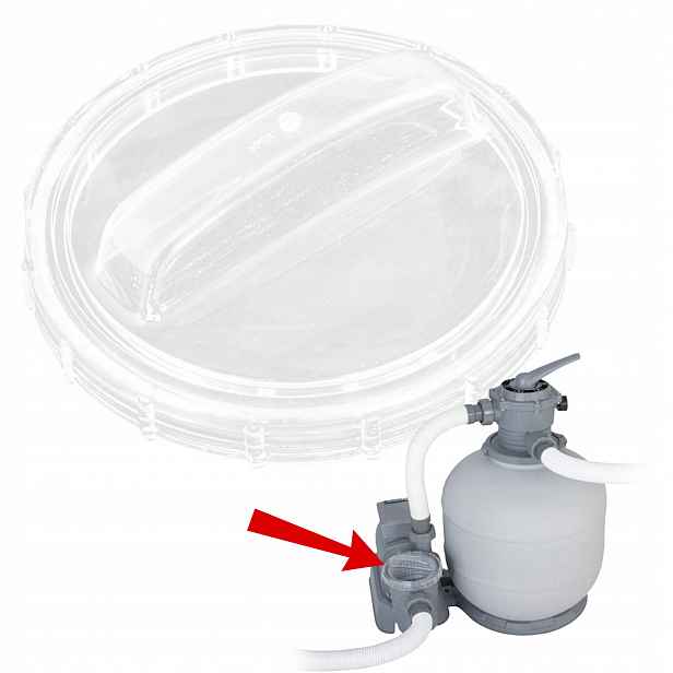Krytka uzávěru filtru pískové pumpy 58366 Bestwa Y