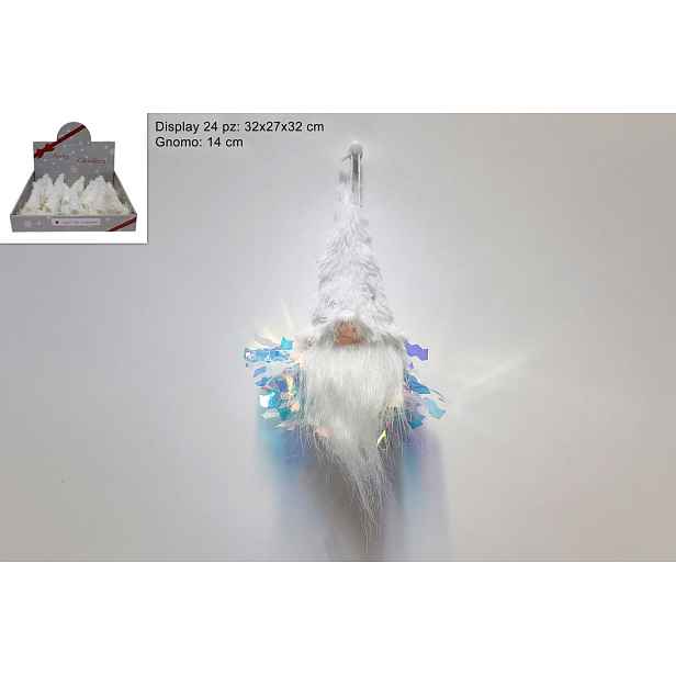 PROHOME - Skřítek vánoční závěsný 14cm