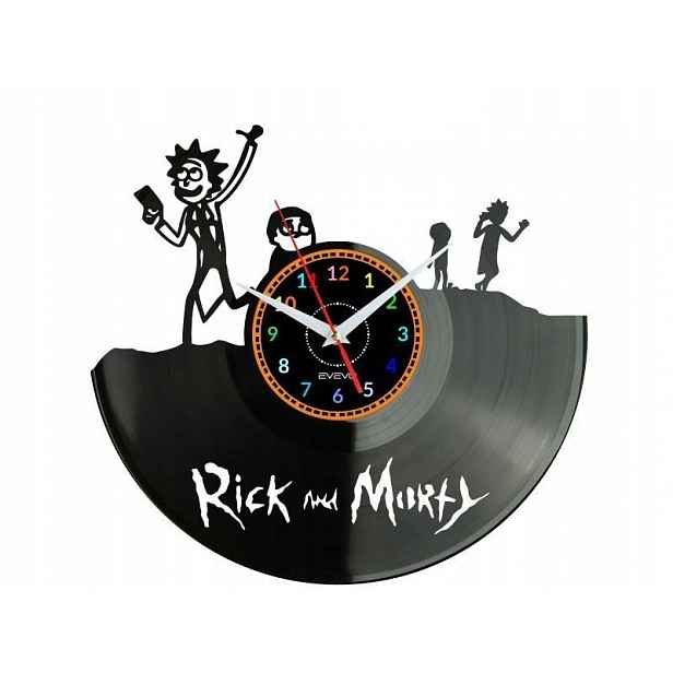 Rick And Morty Nápad na Dárek Nástěnná Dekorace z vinylové desky