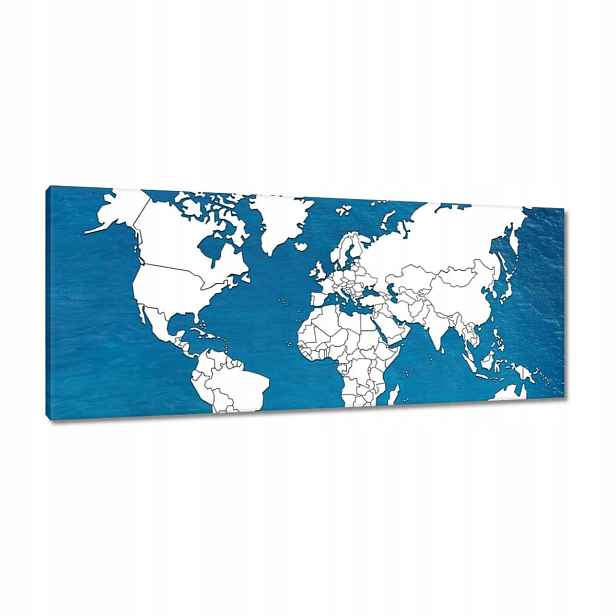 Obrazy 100x40 Mapa světa