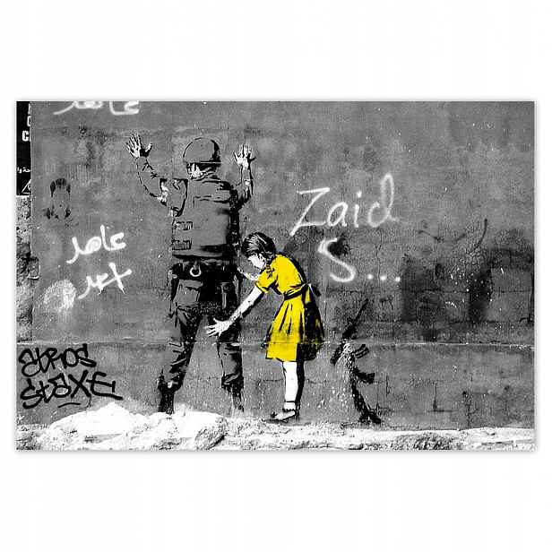 Fototapety 104x70 Banksy holčička