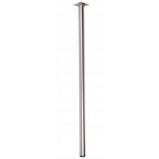 Hettich Nábytková Noha Stříbrná Saténová 30 x 800 mm
