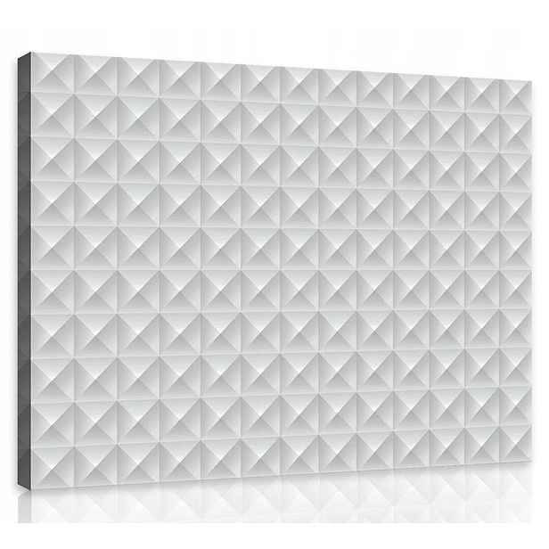Obraz Na Plátně Canvas 100x75 Abstrakce Geometrie Mřížka Mozaika 3D