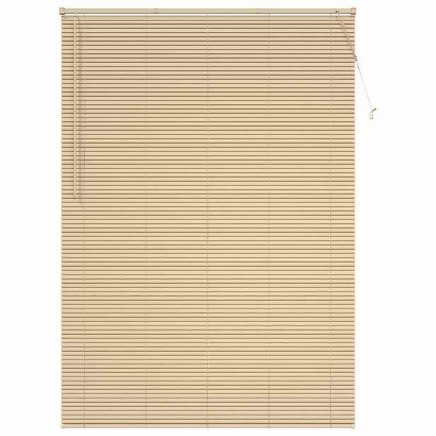 vidaXL Venet školní žaluzie Světle hnědá s vzorem 213 x 140 cm 25 mm