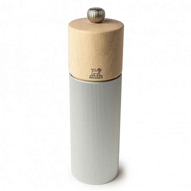 Mlýnek na pepř Peugeot Line 18 cm, přírodní hliník