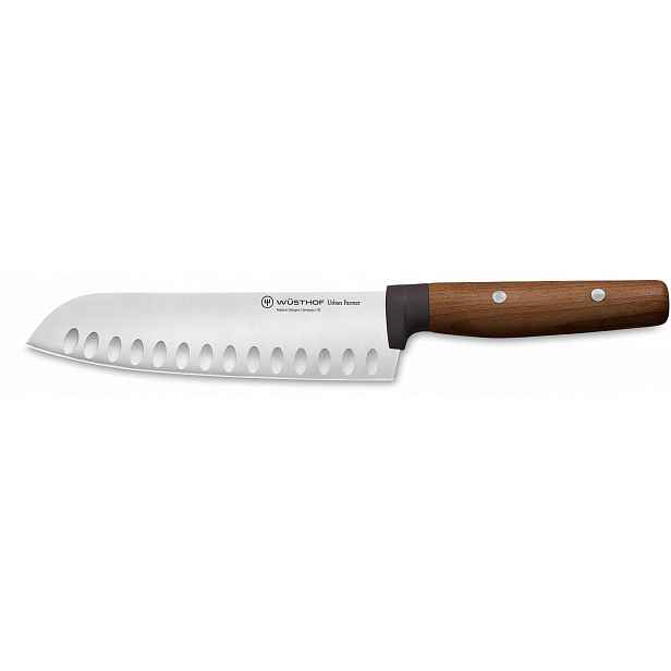 Nůž santoku Wüsthof Urban Farmer 17 cm hollow edge buk Německo