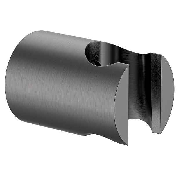 Sapho Držák sprchy kulatý, pevný, gun metal
