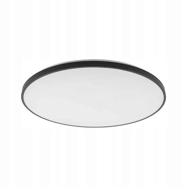 Stropní Svítidlo koupelnový kulatý černý moderní Led 3000K 64 cm Nowodvorski