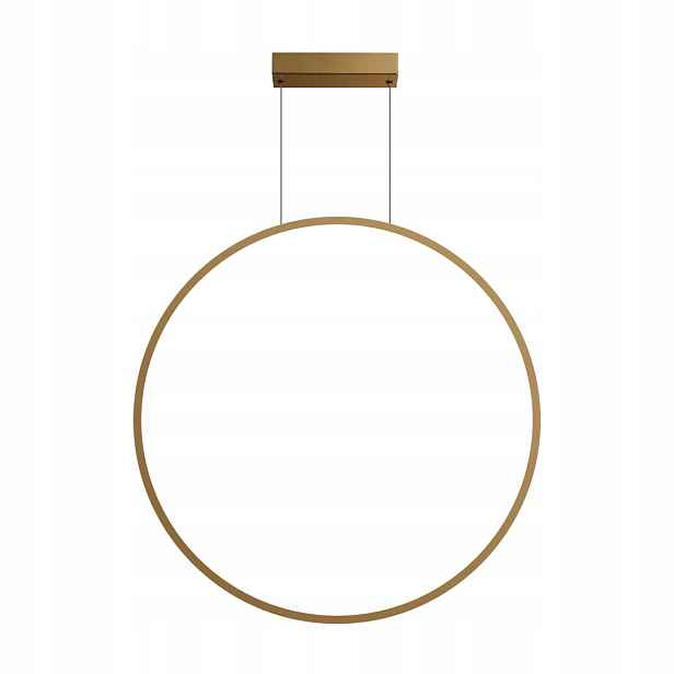 Závěsná lampa Mirror L zlatá IP44 Led Cct