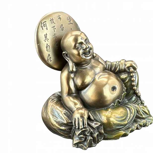 Figurka Socha Radostný sedící buddha Veronese WU75281A4