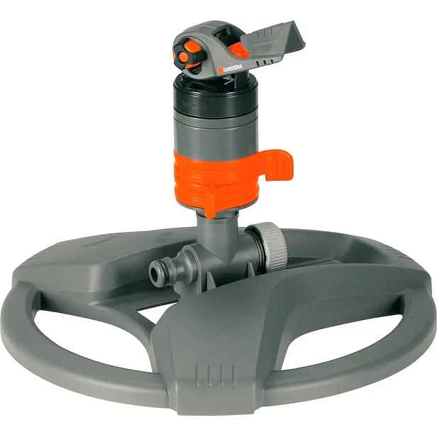 Otočný zavlažovač Gardena 8143-20 šedý, oranžový