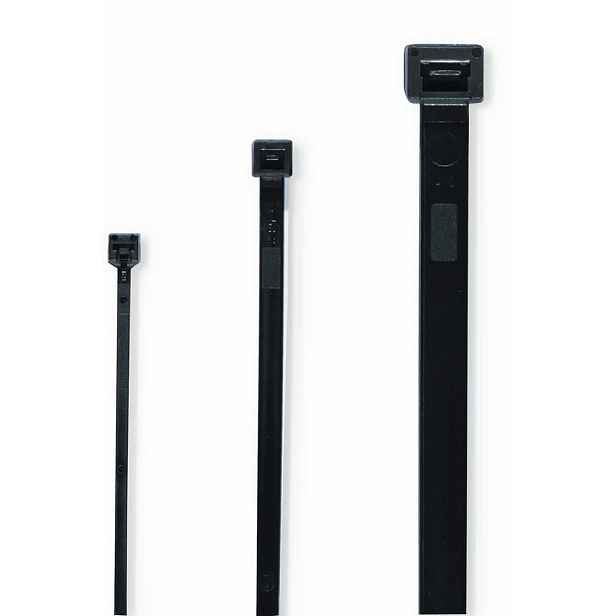 Páska stahovací Cimco UV 100×2,5 mm černá 100 ks