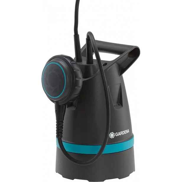 Ponorné čerpadlo Gardena 250 W 8200 l/h Nízký Sací Výkon Ideální Do Bazénu