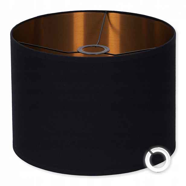 Stínidlo pro lampu Černé Měděné e14/e27
