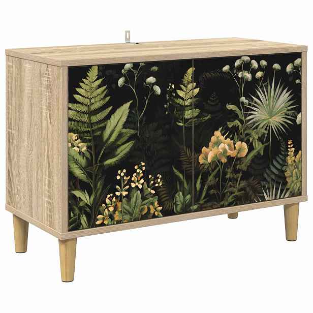 vidaXL Televizní skříň RHENEN 69 x 33 x 50 cm Sonoma Kompozitní dřevo