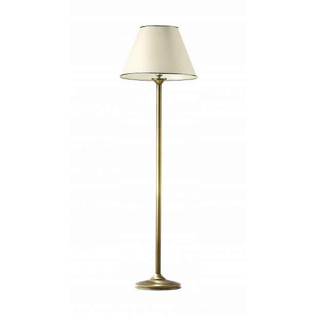 Stojací lampa Classic Patina Béžová Abažur 1xE27 155 cm Podlahová lampa Dům