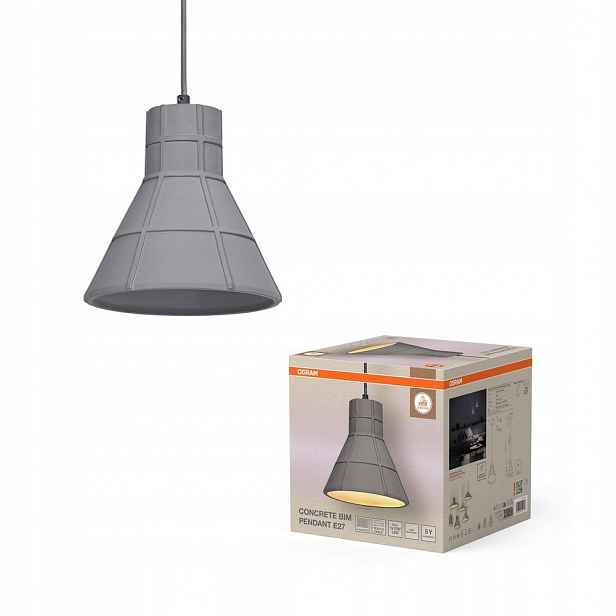 Závěsná stropní lampa E27 Dekorativní šedá Decor Osram
