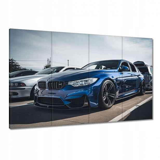 Obrazy 120x80 Modré Bmw M3 Auto