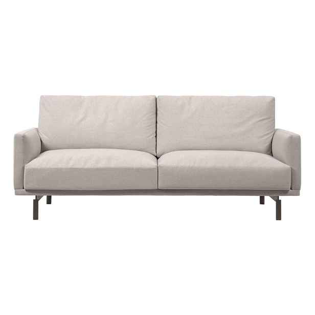Béžová žinylková pohovka 214 cm Galene – Kave Home