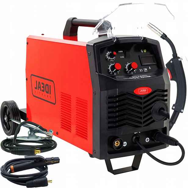 Svařovací stroj Ideal migomat Praktik Mig 200 Igbt 200A Mig Mma Poloautomat 230V