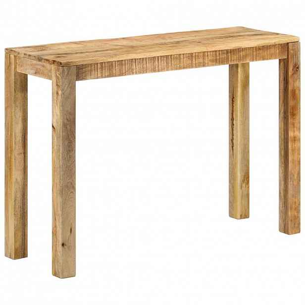 vidaXL Konzolový stolek 110 x 35 x 76 cm masivní mangovníkové dřevo
