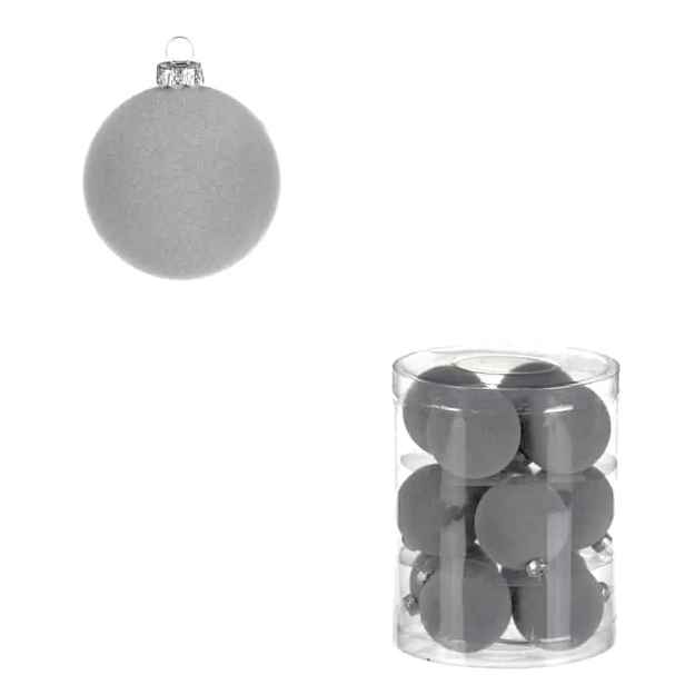 Autronic Sametové koule, šedé VAK133 GREY