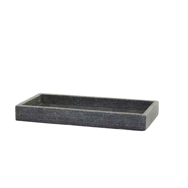 Granitový mramorový podnos Morlaix - 30*14*3,5 cm Chic Antique