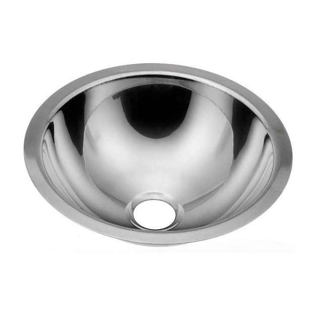 SAPHO - Zápustné umyvadlo nerezové, průměr 305  13028.B