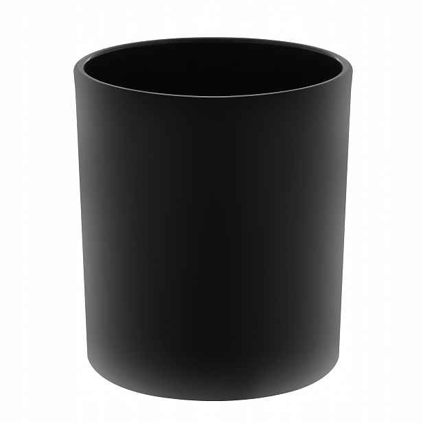 Sklenice na svíčky černá matná 300 ml 72 kusů