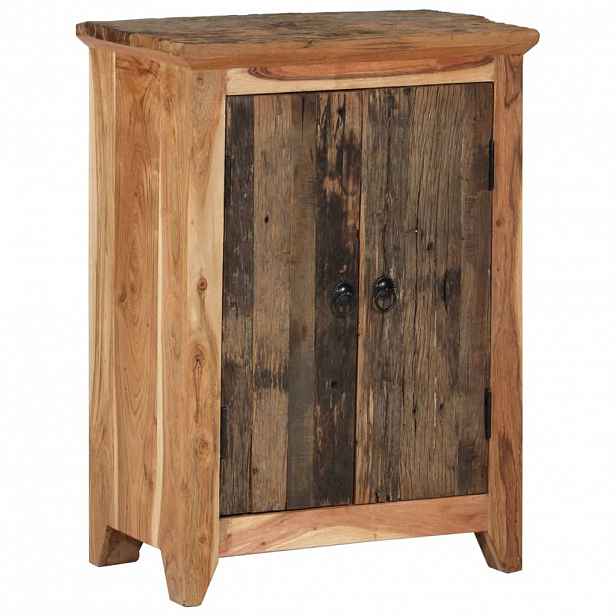 vidaXL Příborník 55 x 33 x 75 cm masivní akácie a recyklované dřevo