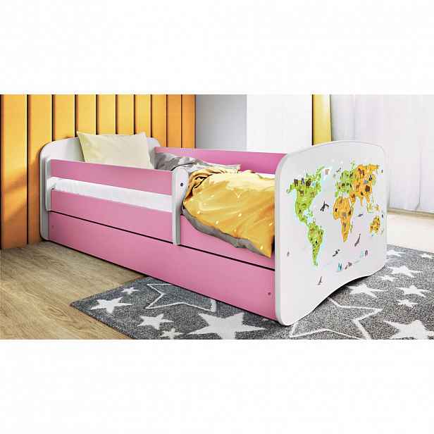 MID.YOU POSTEL PRO DĚTI A MLÁDEŽ 80/160 cm, bílá, pink