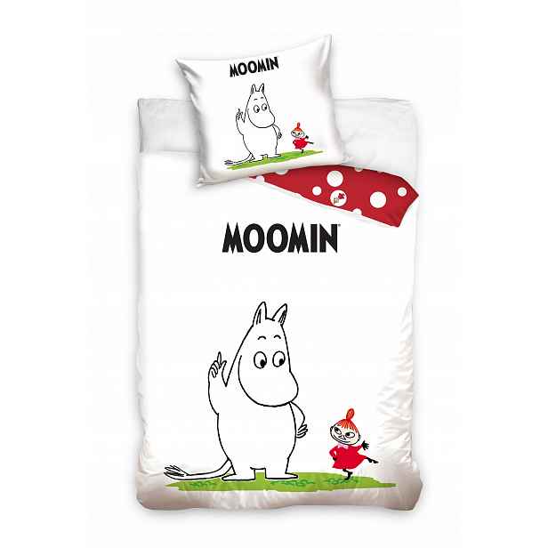 Povlečení Mumínci Malá Mia Mumínek Moomin 160x200
